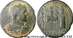CARACALLA(27/05/196-8/04/217)Marcus Aurelius AntoninusAuguste(4/02/211-8/04/217) Grand bronze ou médaillon (16 Assaria), (GB, ئ 44) N° v21_2821    Date : 214 Nom de l'atelier : Mysie, Pergame Métal : 