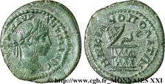 ELAGABAL(16/05/218-13/03/222) Marcus Aurelius Antoninus Assarion, (PB, ئ 18) N° v21_2907    Date : c. 218 Nom de l'atelier : Mésie inférieure, Marcianopolis Métal : bronze Diamètre : 18mm Axe des coin