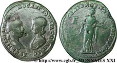 ELAGABAL et JULIA SOEMIAS Pentassaria N° v21_2912    Date : c. 218 Nom de l'atelier : Mésie inférieure, Marcianopolis Métal : bronze Diamètre : 28,5mm Axe des coins : 12h. Poids : 10,86g. Degré de rar