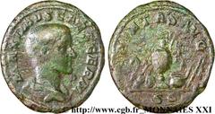 MAXIME CESAR(+238)Caius Iulius Verus MaximusCésar(236-238) Moyen bronze, dupondius, (MB, ئ 27) N° v21_2985    Date : 236-237 Nom de l'atelier : Rome Métal : cuivre Diamètre : 26,5mm Axe des coins : 12
