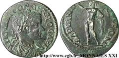 GORDIEN III(02-03/238-03/244)Marcus Antonius GordianusAuguste(05/238-03/244) Tetrassaria ou 4 assaria (MB, ئ 26) N° v21_3022    Date : 241-244 Nom de l'atelier : Thrace, Hadrianopolis Métal : bronze D