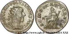 VOLUSIEN(06/251-06/253)Caius Vibius Afinius Gallus Vendumnianus VolusianusAuguste(11/251-05/253) Antoninien N° v21_3141    Date : fin 252 - mi-253 Nom de l'atelier : Syrie, Séleucie et Piérie, Antioch