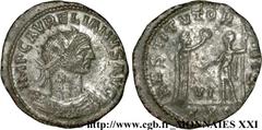 AURELIEN(07/270-09/275)Lucius Domitius Aurelianus Aurelianus N° v21_3300    Date : début - septembre 275 Nom de l'atelier : Syrie, Séleucie et Piérie, Antioche (Antiochia ad Orontem) Métal : billon Di