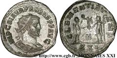 PROBUS(06-07/276-09/282)Marcus Aurelius Probus Aurelianus N° v21_3353    Date : 276 Nom de l'atelier : Syrie, Séleucie et Piérie, Antioche (Antiochia ad Orontem) Métal : billon Diamètre : 22,5mm Axe d