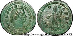MAXIMIEN HERCULE(10/12/285-02/310)Marcus Aurelius Valerius MaximianusAuguste II(04/307-11/11/308) Follis ou nummus N° v21_3443    Date : avril 307 Nom de l'atelier : Bretagne, Londres (Londinium) Méta