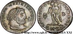 GALERE(1/03/293-5/05/311)Galerius Valerius MaximianusAuguste(1/05/305-5/05/311) Follis ou nummus N° v21_3482    Date : 305-306 Nom de l'atelier : Dacie, Serdique (Serdica, Sofia) Métal : cuivre Diamèt