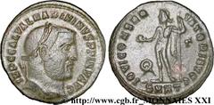 MAXIMIN II DAIA(1/05/305-04/313)Caius Galerius Valerius MaximinusAuguste(310-04/313) Follis ou nummus N° v21_3509    Date : 312 Nom de l'atelier : Europe, Héraclée (Heraclea) Métal : cuivre Diamètre :