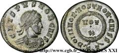 CRISPUS(1/04/317-09/326)Flavius Julius CrispusCésar(317-326) Centenionalis ou nummus N° v21_3651    Date : 320-321 Nom de l'atelier : Emilie, Ticinum (Pavie) Métal : cuivre Diamètre : 18mm Axe des coi