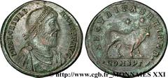 JULIEN II LE PHILOSOPHE(6/11/355-26/06/363)Flavius Claudius JulianusAuguste(02/360-26/06/363) Double maiorina, (GB, ئ 1) N° v21_3764    Date : 362-363 Nom de l'atelier : Constantinople Métal : cuivre 