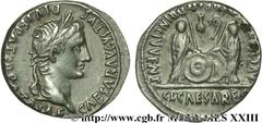 AUGUSTE, CAIUS et LUCIUS(2 avant J.-C. - 4 après J.-C.)Augustus, Caius et Lucius Cوsares Denier N° v23_0344    Date : 2 AC. - AD. 12 Nom de l'atelier : Gaule, Lyon (Lugdunum) Métal : argent Diamètre :