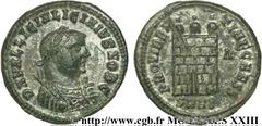 LICINIUS II(1/04/317-09/324)Flavius Valerius Constantinus Licinianus LiciniusCésar(317-324) Centenionalis ou nummus N° v23_0620    Date : 318-320 Nom de l'atelier : Héraclée Métal : billon Diamètre : 