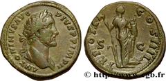 ANTONINUS PIUS Type : Sesterce  Date : 156-157  Mint name / Town : Rome  Metal : copper  Diameter : 32,5  mm Orientation dies : 6  h. Weight : 31,03  g. Rarity : R1  Obverse legend : ANTONINVS AVG -PI