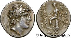 SYRIA - SELEUKID KINGDOM - ALEXANDER I BALAS Type : Drachme  Date : 150-149 AC.  Mint name / Town : Antioche, Syrie  Metal : silver  Diameter : 19  mm Orientation dies : 12  h. Weight : 4,16  g. Rarit
