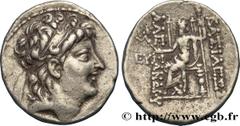 SYRIA - SELEUKID KINGDOM - ALEXANDER II ZEBINA Type : Tétradrachme  Date : c. 128-123 AC.  Mint name / Town : Antioche, Syrie  Metal : silver  Diameter : 30,5  mm Orientation dies : 12  h. Weight : 16