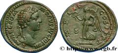 COMMODUS Type : Dupondius  Date : avril - décembre  Date : 179  Mint name / Town : Rome  Metal : copper  Diameter : 26,5  mm Orientation dies : 12  h. Weight : 14,85  g. Rarity : R1  Officine : 2e  Ob
