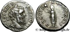 PERTINAX Type : Denier  Date : 193  Mint name / Town : Rome  Metal : silver  Millesimal fineness : 750  ‰ Diameter : 17  mm Orientation dies : 6  h. Weight : 3,19  g. Rarity : R2  Obverse legend : IMP
