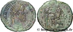 Roman Coins COMMODUS Sesterce Augustus 185 Rome R2 copper (28,5mm, 22,02g, 6h) Obverse : M COMMODVS AN-TON AVG PIVS BRIT Tête laurée de Commode à droite (O*) Reverse : P M TR P X [IMP VII] COS IIII P 