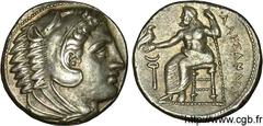 ROYAUME DE MACEDOINE - ALEXANDRE III LE GRAND(336-323 avant J.-C.)Monnayage au nom et au type d'Alexandre III le Grand Tétradrachme N° v11_0047    Date : c. 330-325 AC. Nom de l'atelier : Macédoine, A