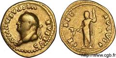 VESPASIEN(1/07/69-24/06/79)Titus Flavius Sabinus Vespasianus Aureus N° v11_0241    Date : 78-79 Nom de l'atelier : Gaule, Lugdunum, Lyon Métal : or Diamètre : 19,5mm Axe des coins : 6h. Poids : 6,97g.