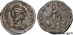 JULIA DOMNA(+217) Julia DomnaAugusta(194-217) Denier N° v11_0291    Date : 212 Nom de l'atelier : Rome Métal : argent Diamètre : 18,5mm Axe des coins : 12h. Poids : 3,11g. Degré de rareté : R1 Etat de