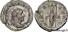 TREBONIEN GALLE(06/251-06/253)Caius Vibius Trebonianus Gallus Antoninien N° v11_0357    Date : 252 Nom de l'atelier : Rome Métal : billon Diamètre : 22mm Axe des coins : 6h. Poids : 3,38g. Etat de con