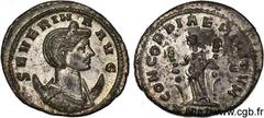 SEVERINE(+ après 275)Ulpia SeverinaFemme d'Aurélien - Augusta(274-275) Aurelianus N° v11_0372    Date : 275 Nom de l'atelier : Rome Métal : billon Diamètre : 21mm Axe des coins : 12h. Poids : 4,00g. D