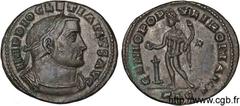 DIOCLETIEN(20/11/284-1/05/305)Caius Aurelius Valerius DiocletianusAuguste (20/11/284-1/05/305) Follis ou nummus N° v11_0393    Date : 304-305 Nom de l'atelier : Lyonnaise, Lyon Métal : cuivre Diamètre