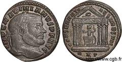 MAXIMIEN HERCULE(10/12/285-02/310)Marcus Aurelius Valerius MaximianusAuguste II(04/307-11/11/308) Follis ou nummus N° v11_0403    Date : été 307 Nom de l'atelier : Rome Métal : cuivre Diamètre : 25,5m