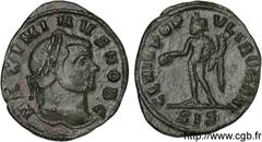 MAXIMIN II DAIA(1/05/305-04/313)Caius Galerius Valerius MaximinusCésar(1/05/305-310) Quart de follis ou quart de nummus N° v11_0422    Date : 305-306 Nom de l'atelier : Savie, Siscia Métal : cuivre Di