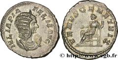 Coinage of the Severan dynasty JULIA DOMNA Antoninien Augusta 216 Rome R1 silver (24mm, 4,62g, 8h) Obverse : IVLIA PIA - FELIX AVG Buste diadémé, drapé de Julia Domna à droite, vu de trois quarts en a