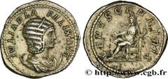 Coinage of the Severan dynasty JULIA DOMNA Antoninien Augusta 216 Rome R1 silver (23mm, 5,25g, 2h) Obverse : IVLIA PIA - FELIX AVG Buste diadémé, drapé de Julia Domna à droite, vu de trois quarts en a