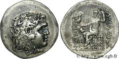 THRACE - MESSEMBRIA(Ier siècle avant J.-C.)Monnayage au nom et au type d'Alexandre III le Grand Tétradrachme N° v24_0051    Date : c. 100-50 AC. Nom de l'atelier : Messembria Métal : argent Diamètre :