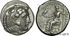 ROYAUME DE MACEDOINE - ALEXANDRE III LE GRAND(336-323 avant J.-C.)Monnayage au nom et au type d'Alexandre III le Grand Tétradrachme N° v24_0057    Date : c. 328 AC Nom de l'atelier : Phénicie, Arados 