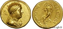 ROYAUME LAGIDE - PTOLEMEE IV PHILOPATOR(221-205 avant J.-C.) Octodrachme d’or (mnaieon) N° v24_0156    Date : c. 221-205 AC. Nom de l'atelier : Alexandrie Métal : or Diamètre : 25mm Axe des coins : 12