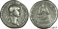 TRAJAN(27/10/97-8/08/117)Marcus Ulpius TraianusAuguste(25/01/98-8/08/117) Cistophore ou Tétradrachme (Médaillon d'argent) N° v24_0318    Date : 98 Nom de l'atelier : Asie Mineure, Ephèse, Pergame ou P
