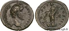 ANTONIN LE PIEUX(25/02/138-7/03/161)Titus Aurelius Fulvus Boionius Arrius AntoninusAuguste(10/07/138-7/03/161) As, (MB, ئ 27) N° v24_0370    Date : 140 Nom de l'atelier : Rome Métal : bronze Diamètre 