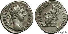 COMMODE(166-31/12/192)Lucius Aurelius CommodusCo-empereur avec Marc-Aurèle(176-180) Denier N° v24_0417    Date : 179 Nom de l'atelier : Rome Métal : argent Diamètre : 18mm Axe des coins : 6h. Poids : 