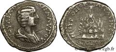 JULIA DOMNA(+217) Julia DomnaAugusta(194-217) Tridrachme N° v24_0444    Date : 208 Nom de l'atelier : Cappadoce, Césarée Métal : billon Diamètre : 23mm Axe des coins : 6h. Poids : 8,16g. Degré de rare