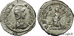 PLAUTILLE(+211)Publia Fulvia PlautillaAugusta(202-205) Denier N° v24_0466    Date : 204 Nom de l'atelier : Rome Métal : argent Diamètre : 19mm Axe des coins : 12h. Poids : 3,44g. Degré de rareté : R1 