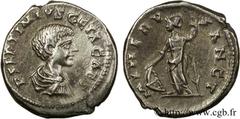 GETA(06/198-26/02/212)Lucius puis Publius Septimius GetaCésar(06/198-fin209) Denier N° v24_0473    Date : 202 Nom de l'atelier : Syrie, Laodicée Métal : argent Diamètre : 19mm Axe des coins : 6h. Poid
