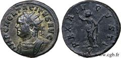 TACITE(11-12/275-06/276)Marcus Claudius Tacitus Aurelianus N° v24_0629    Date : 276 Nom de l'atelier : Emilie, Ticinum Métal : bronze Diamètre : 20,5mm Axe des coins : 12h. Poids : 3,45g. Degré de ra