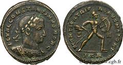 CONSTANTIN Ier LE GRAND(25/07/306-22/05/337)Flavius Valerius ConstantinusCésar(25/06/306-25/12/307) Follis ou nummus N° v24_0694    Date : été 307 Nom de l'atelier : Belgique, Trèves Métal : cuivre Di