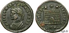 CRISPUS(1/04/317-09/326)Flavius Julius CrispusCésar(317-326) Centenionalis ou nummus N° v24_0720    Date : 324-325 Nom de l'atelier : Hellespont, Cyzique Métal : cuivre Diamètre : 19mm Axe des coins :