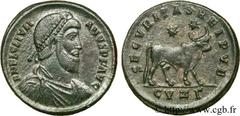 JULIEN II LE PHILOSOPHE(6/11/355-26/06/363)Flavius Claudius JulianusAuguste(02/360-26/06/363) Double maiorina, (GB, ئ 1) N° v24_0774    Date : 363 Nom de l'atelier : Hellespont, Cyzique Métal : cuivre