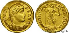 VALENS(28/03/364-9/08/378)Flavius Valens Solidus N° v24_0787    Date : 367 Nom de l'atelier : Bithynie, Nicomédie Métal : or Diamètre : 21,5mm Axe des coins : 5h. Poids : 4,48g. Degré de rareté : R1 E