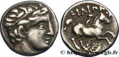 MACEDONIA - MACEDONIAN KINGDOM - PHILIP III ARRHIDAEUS Type : Cinquième de tétradrachme  Date : c. 323/322 - 316/315 AC.  Mint name / Town : Amphipolis,Macédoine  Metal : silver  Diameter : 13  mm Ori