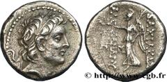 SYRIA - SELEUKID KINGDOM - ALEXANDER II ZEBINA Type : Hemidrachme  Date : c. 128-123 AC.  Mint name / Town : Antioche, Syrie  Metal : silver  Diameter : 12,5  mm Orientation dies : 12  h. Weight : 1,8