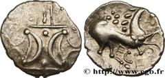 ICENI - ICENIAN Type : Unité ou denier en argent “East-Anglian type”  Date : c. 40-61 AD  Mint name / Town : Grande-Bretagne  Metal : silver  Diameter : 13  mm Orientation dies : 3  h. Weight : 1,24  