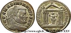 MAXIMIEN HERCULE(10/12/285-02/310)Marcus Aurelius Valerius MaximianusAuguste II(04/307-11/11/308) Follis ou nummus N° v25_0433    Date : 307 Nom de l'atelier : Rome Métal : cuivre Diamètre : 24,5mm Ax