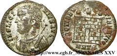 LICINIUS Ier(11/08/308-09/324)Valerius Licinianus Licinius Follis ou nummus (hybride) N° v25_0447    Date : 317-320 Nom de l'atelier : Europe, Héraclée Métal : cuivre Diamètre : 19,5mm Axe des coins :